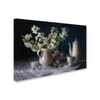 Trademark Fine Art Tatyana Skorohod 'Still Life with Spring Flowers' Canvas Art, 30x47 1X03581-C3047GG